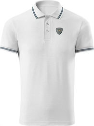 Horsunjoy Reit-Poloshirt Sport Focus Unisex Weiß Größe S – Bild 1 von 1