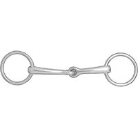 Produktbild von Horze 2-Ring Gebiss Chantilly aus Edelstahl in Silber für Pferde