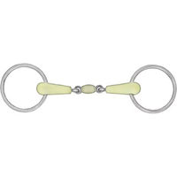 Produktbild von Horze 2-Ring Gebiss Chantilly aus Edelstahl in Silber und Weiß
