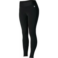Produktbild von Horze Active Thermo Reitleggings für Damen mit Silikon Kniebesatz Schwarz Größe 42