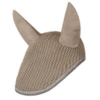 Produktbild von Horze Adepto Ohrenhaube für Pferde aus Baumwolle Full in Braun oder Beige