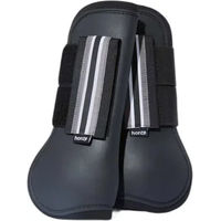 Produktbild von Horze Adepto Pferde Gamaschen aus Neopren Schwarz XL 2er Set
