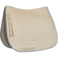 Produktbild von Horze Adepto Sattelunterlage für Dressurpferde aus Baumwolle Beige