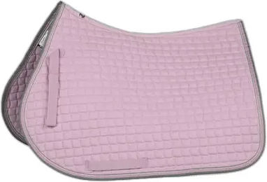 Produktbild von Horze Adepto Sattelunterlage für Pferde aus Baumwolle Rosa