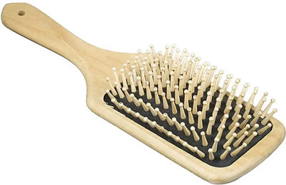 Produktbild von Horze Antistatic Rosshaarbürste mit Holzgriff zur Mähnen- und Schweifpflege