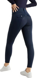 Horze Anya Reiterhose Full Grip Damen Winter Fleece Marine Blau Größe 42 – Bild 1 von 1