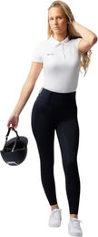 Horze Anya Reitleggings Damen mit Vollbesatz Blau Größe 38 – Bild 1 von 8