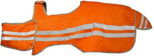 Horze Ausreitdecke für Pferde in Orange aus Polyester mit 165 cm Breite – Bild 1 von 7