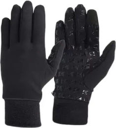 Produktbild von Horze Avery Reithandschuhe aus Fleece in Schwarz für Damen und Herren