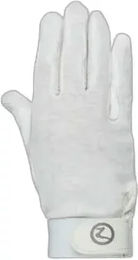 Produktbild von Horze Basic Reithandschuhe Polygrip aus Baumwolle Unisex Weiß XS
