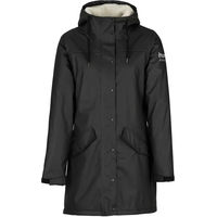 Produktbild von Horze Billie Regenjacke für Damen mit Fleecefutter und wasserdichtem Material in Schwarz Größe 42