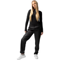 Produktbild von Horze Billie Reithose für Damen aus Kunstleder wasserdicht Schwarz Größe 42
