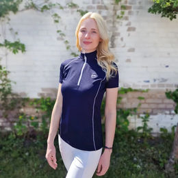 Produktbild von Horze Cassidy Reitshirt für Mädchen in Blau