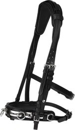 Produktbild von Horze Caveçon aus Leder für Warmblut in Schwarz oder Braun