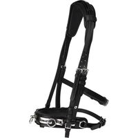 Produktbild von Horze Caveçon aus Leder für Warmblut in Schwarz oder Braun