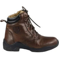Produktbild von Horze Chamonix Reitstiefel für Damen aus Leder wasserdicht Winter Braun Größe 40