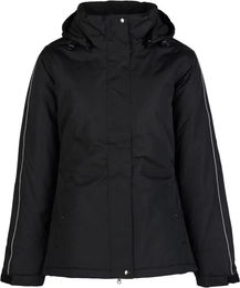 Produktbild von Horze Cheyenne Damen Daunenjacke aus Nylon wasserabweisend Schwarz