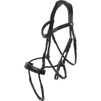 Produktbild von Horze Chio Trense aus Leder für Ponys in Schwarz