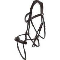 Produktbild von Horze Chio Trense aus Leder für Vollblut in Braun oder Schwarz