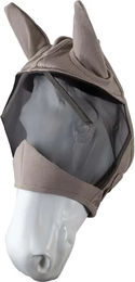 Produktbild von Horze Comfort Fliegenmaske für Pferde in Beige Größe M