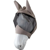 Produktbild von Horze Comfort Fliegenmaske für Pferde in Beige Größe M