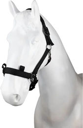 Produktbild von Horze Control Nylonhalfter für Ponys in Schwarz