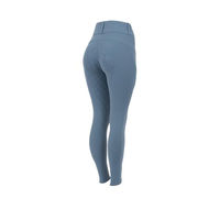 Produktbild von Horze Damen Reithose Sophie High Waist mit Vollbesatz Blau Größe 38