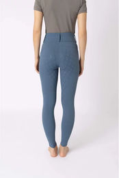 Horze Damen Reithose Sophie mit Silikonbesatz in Blau Größe 40 – Bild 1 von 5