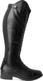 Horze Damen Reitstiefel aus Leder mit Schnürung und Reißverschluss Schwarz Größe 39 – Bild 1 von 10
