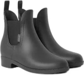 Horze Damen Reitstiefel Bonn wasserdichte Gummi Paddock- und Stallschuhe Schwarz Größe 42 – Bild 1 von 8