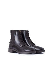 Horze Damen Reitstiefel Kilkenny Jodhpur Stiefel aus Kunstleder Braun Größe 38 – Bild 1 von 9