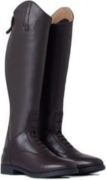 Horze Damen Reitstiefel Rover aus Kunstleder in Braun Größe 39 EU Weit – Bild 1 von 4