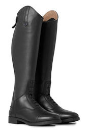 HORZE Damen Reitstiefel Rover aus Kunstleder mit Reißverschluss Schwarz 41 EU Weit – Bild 1 von 8