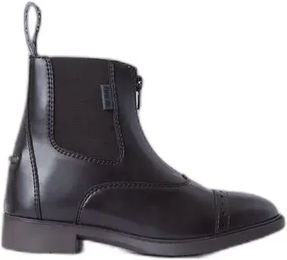 Horze Damen Reitstiefel Wexford Jodhpur-Stiefel aus Kunstleder Braun Größe 37 – Bild 1 von 10