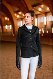 Horze Damen Turnierjacke Ada Schwarz Größe 42 – Bild 1 von 9