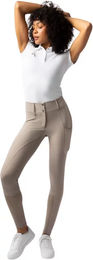 Horze Damen Vollbesatz-Reithose Grand Prix Pro mit Silikon-Grip in Braun Grösse 32 – Bild 1 von 8