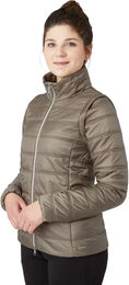 Produktbild von Horze Daunenjacke für Damen mit abnehmbaren Ärmeln wasserabweisend Polyamid