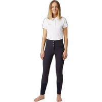 Produktbild von Horze Denise Reitturnier-Polo Damen Weiß
