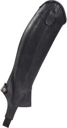 Produktbild von Horze Desta Mini-Reitchaps aus Kunstleder Schwarz Unisex Größe L