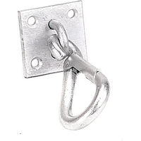 Produktbild von Horze Eimerhalter auf Wandplatte aus Metall in Silber