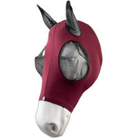 Produktbild von Horze Elastische Fliegenmaske für Pferde aus Polyester in Rot 60/65 cm