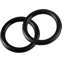 Produktbild von Horze Elastischer Ring für Sicherheitssteigbügel aus Gummi Schwarz 2er Pack