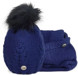Produktbild von Horze Estera Winterset aus Fleece für Damen in Blau