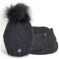 Produktbild von Horze Estera Winterset aus Fleece für Damen mit Mütze und Schal