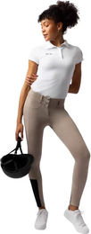 Horze Evelyn Reitleggings Damen mit Vollbesatz Silikon-Grip Braun Größe 44 – Bild 1 von 9