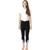 Produktbild von Horze Felicia Reithose Damen Full Grip mit Silikonbesatz Blau Größe 36