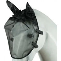 Produktbild von Horze Fliegenmaske für Pferde aus Polyester in Schwarz Größe L
