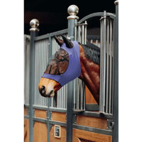 Produktbild von Horze Fliegenmaske für Pferde und Ponys aus Polyester in Lila oder Blau