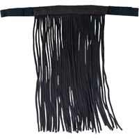 Produktbild von Horze Fliegenstirnband für Pferde und Ponys aus Nylon Schwarz