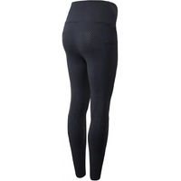 Produktbild von Horze Ginny Damen Schwangerschafts-Reitleggings mit Full Grip und Handytasche Blau Größe 42
